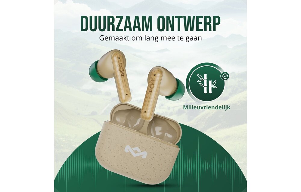 House of Marley Little Bird TWS Crème - Draadloze oordopjes