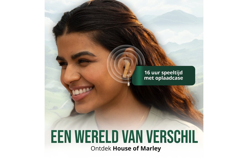 House of Marley Zion True Wireless Cream - Draadloze oordopjes