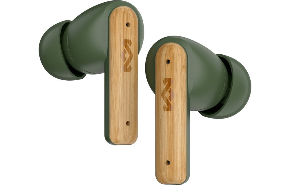 House of Marley Little Bird True Wireless Groen - Draadloze oordopjes