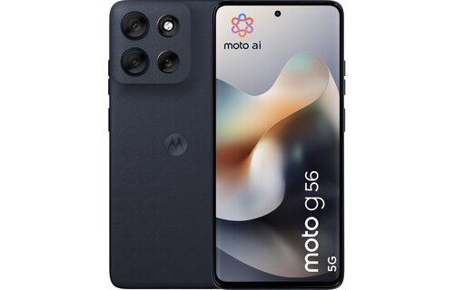 Motorola Moto g56 256GB 5G Black Oyster - Mobiele telefoon