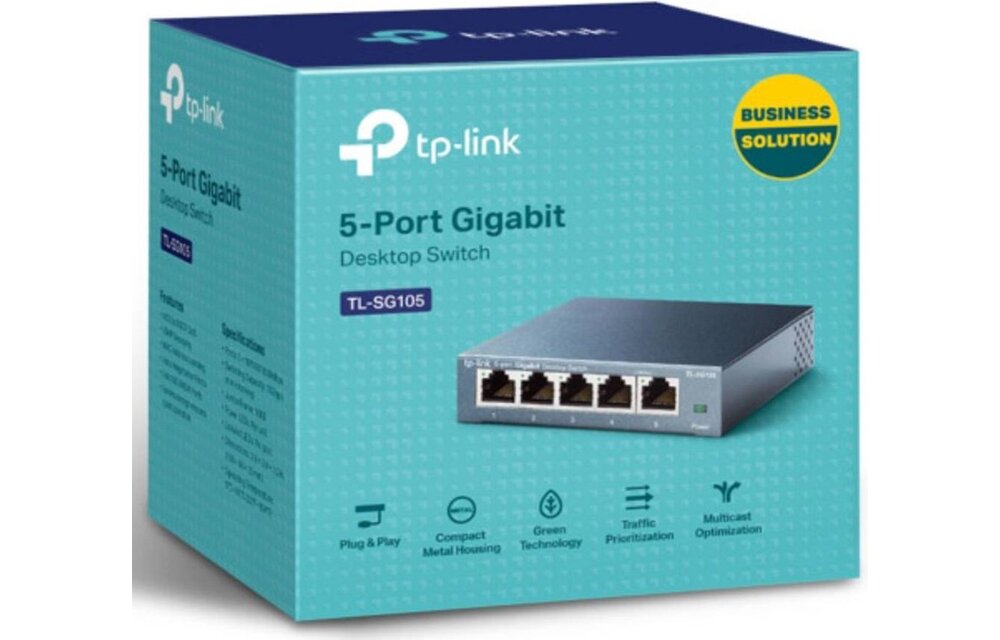 TP-Link TL-SG105 5-Poorts - Netwerk switch