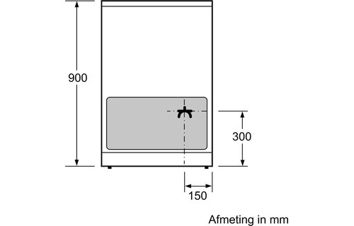 Bosch HLN39A060U  - Inductiefornuis