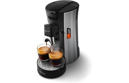 Philips Senseo Select CSA250/10 (Metal) - Koffiemachine