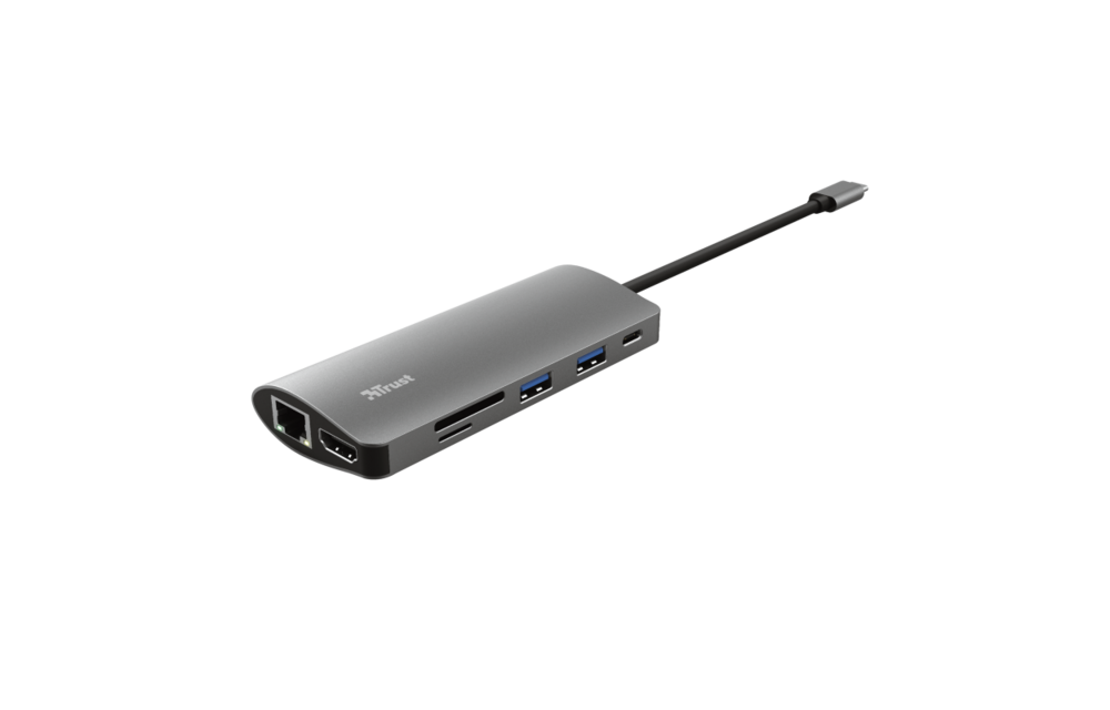 Trust Dalyx 7-in-1 USB-C-adapter - Adapter