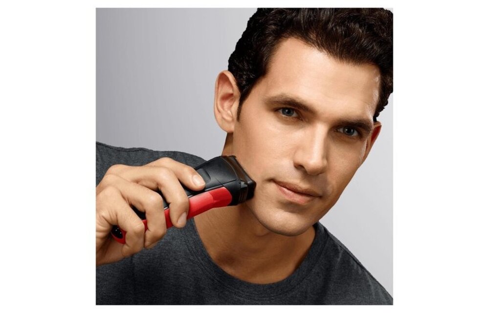 Braun Series 3 300s Rood - Scheerapparaat