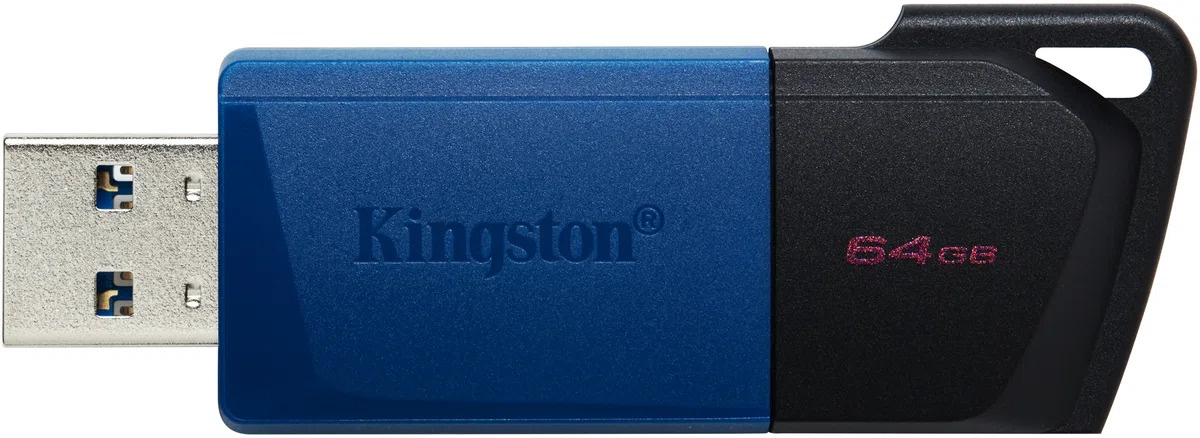 Kingston DataTraveler Exodia M USB 3.2 64GB Blauw - USB-stick