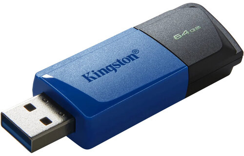 Kingston DataTraveler Exodia M USB 3.2 64GB Blauw - USB-stick