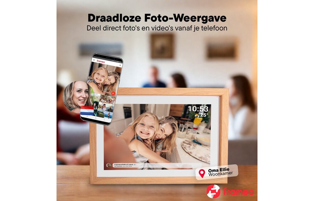 Denver PFF-1040LW - Digitale fotolijst