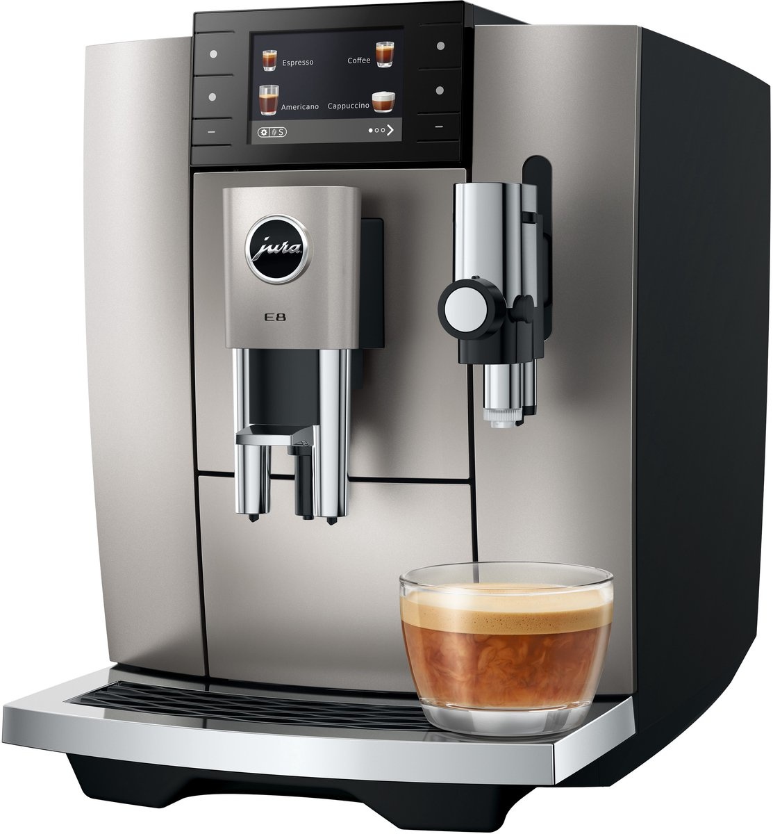 JURA E8 Midnight Silver (ED) - Koffiemachine