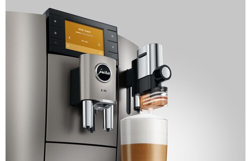 JURA E8 Midnight Silver (ED) - Koffiemachine