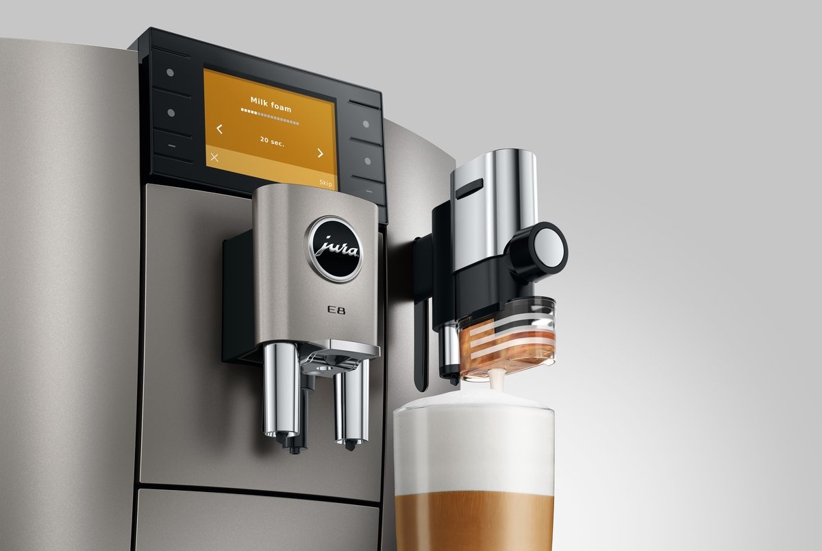 JURA E8 Midnight Silver (ED) - Koffiemachine
