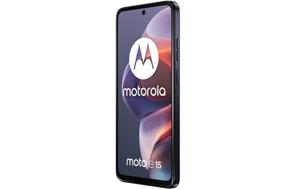 Motorola Moto e15 64GB 4G Denim Blue - Mobiele telefoon