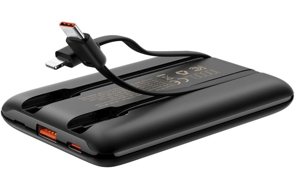 Veger C11 W1170 Mini Portable 10.000mAh Zwart - Powerbank