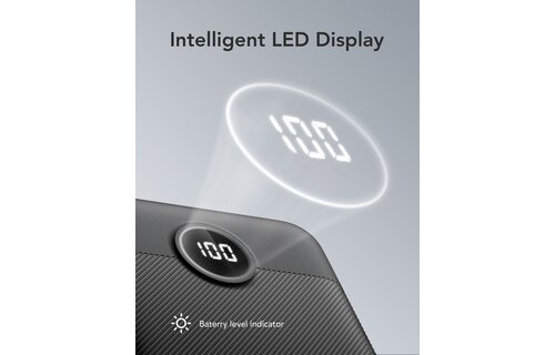 Veger L20S W2039PD 20.000 mAh Zwart - Powerbank