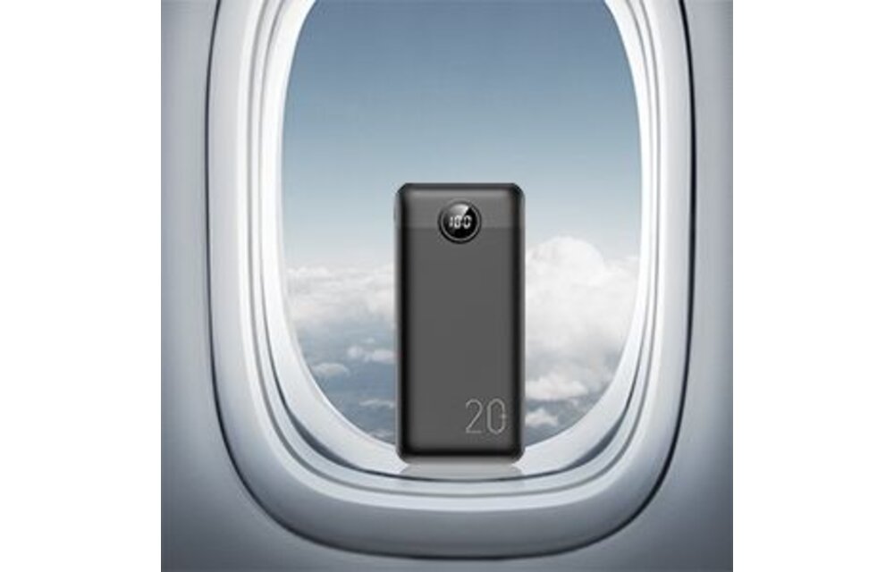 Veger L20S W2039PD 20.000 mAh Zwart - Powerbank