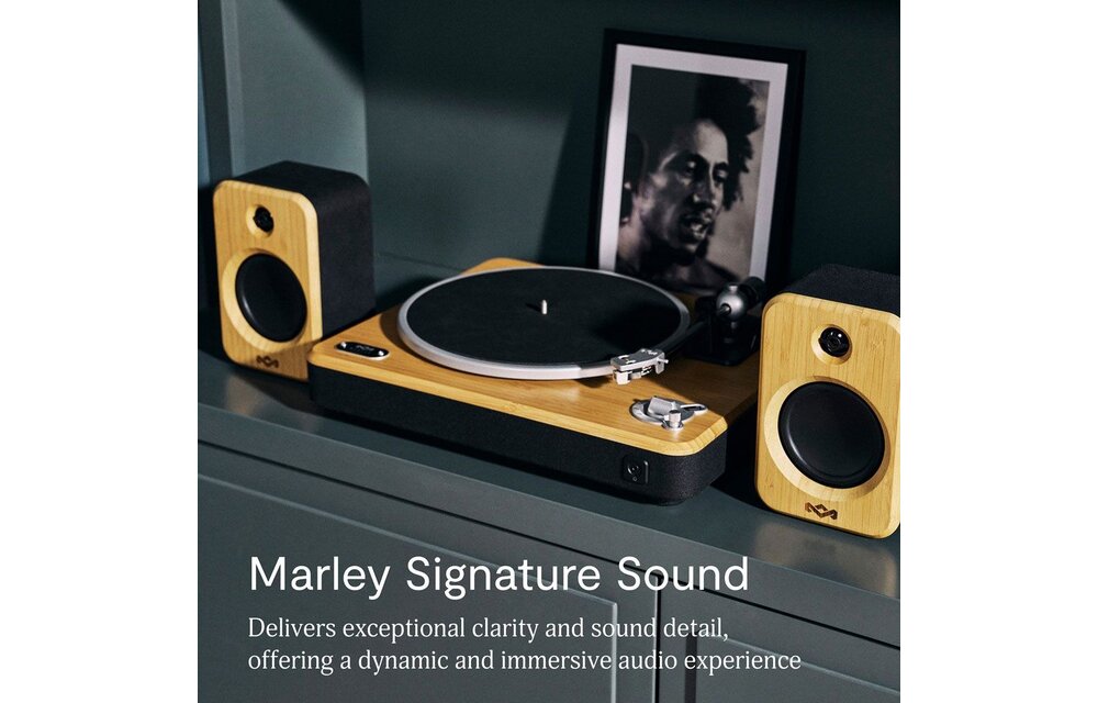 House of Marley Stir It Up 2 + Speakers - Platenspeler