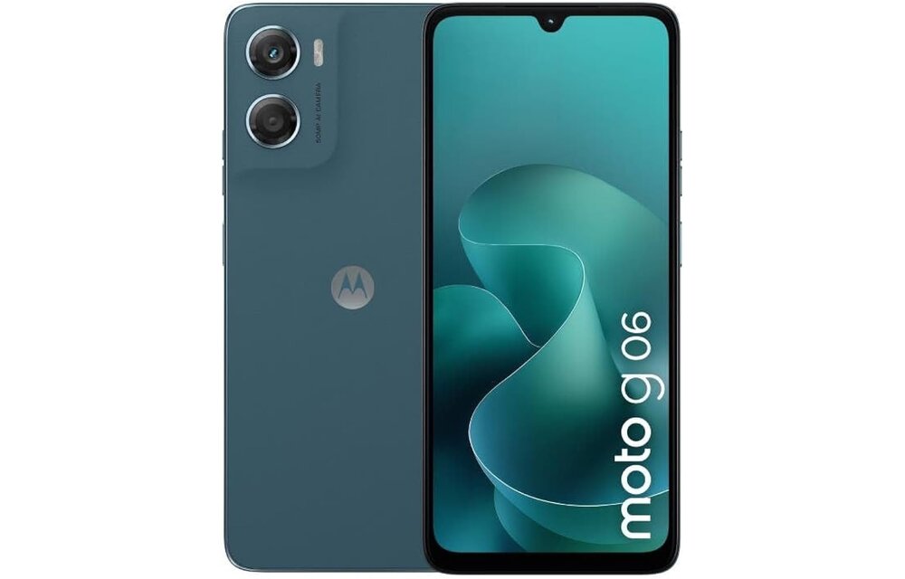 Motorola Moto g06 64GB 4G Tapestry Blue - Mobiele telefoon