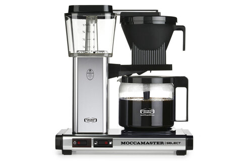 Moccamaster KBG Select (Polished Silver) - Koffiezetapparaat