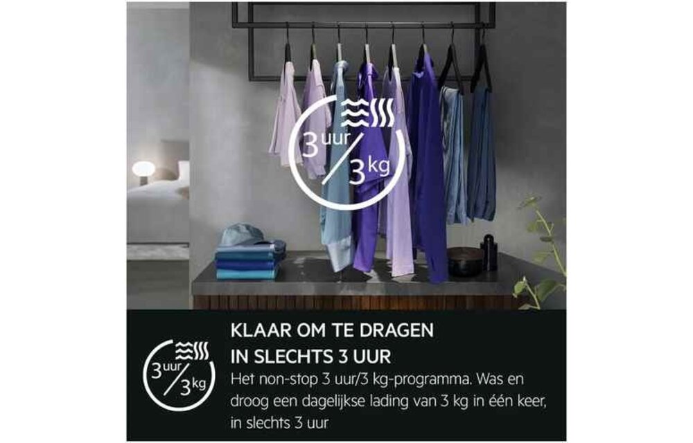 AEG LWR9706C8 - Was-droogcombinatie
