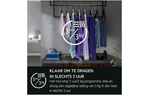 AEG LWR9706C8 - Was-droogcombinatie