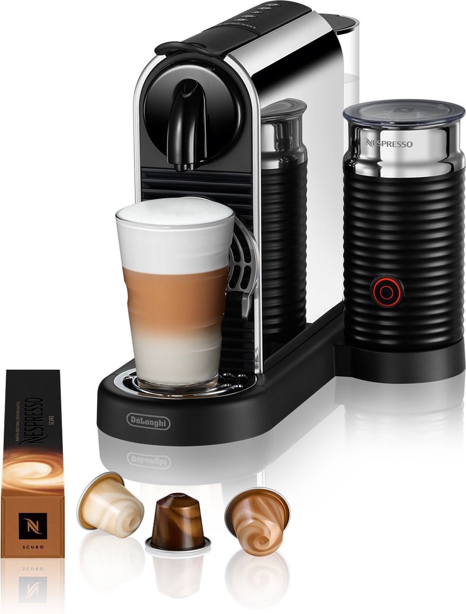 De'Longhi Nespresso CitiZ Platinum & Milk EN330.M - Koffiemachine