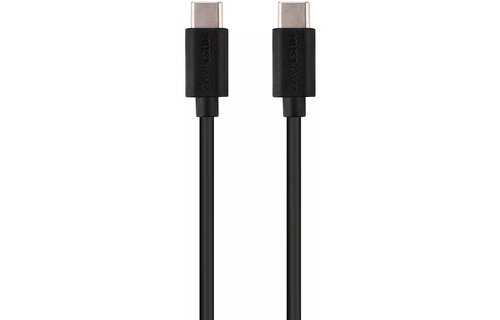 Musthavz to Go USB-C naar USB-C kabel 1M Zwart