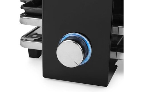 Princess 162925 Raclette Piano Black 8 - Gourmetstel