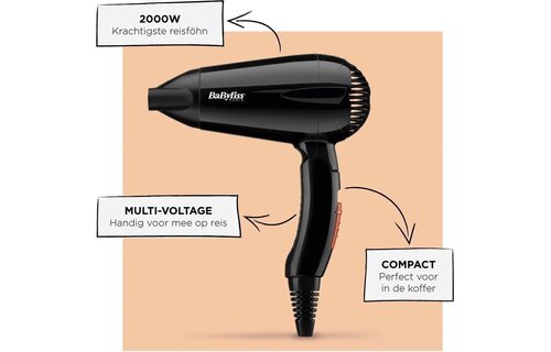 Babyliss Travel Dry 5344E - Föhn