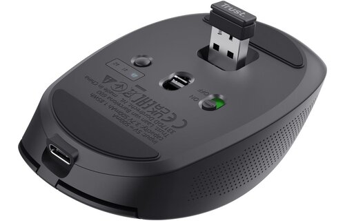Trust Ozaa Compact Zwart - Muis
