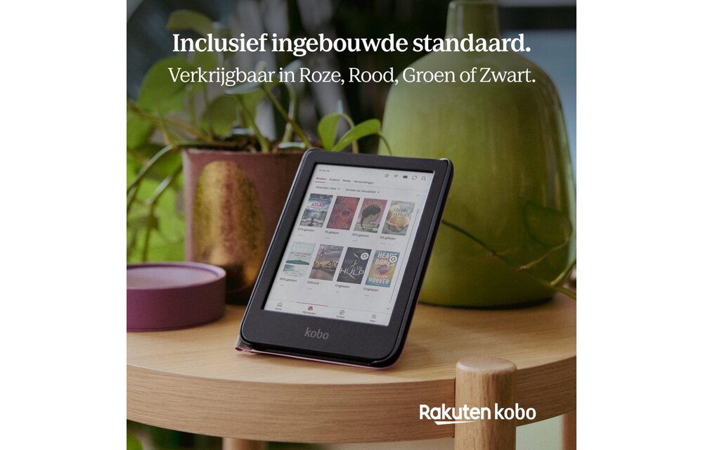 Kobo Clara Colour/BW SleepCover Zwart - Beschermhoes