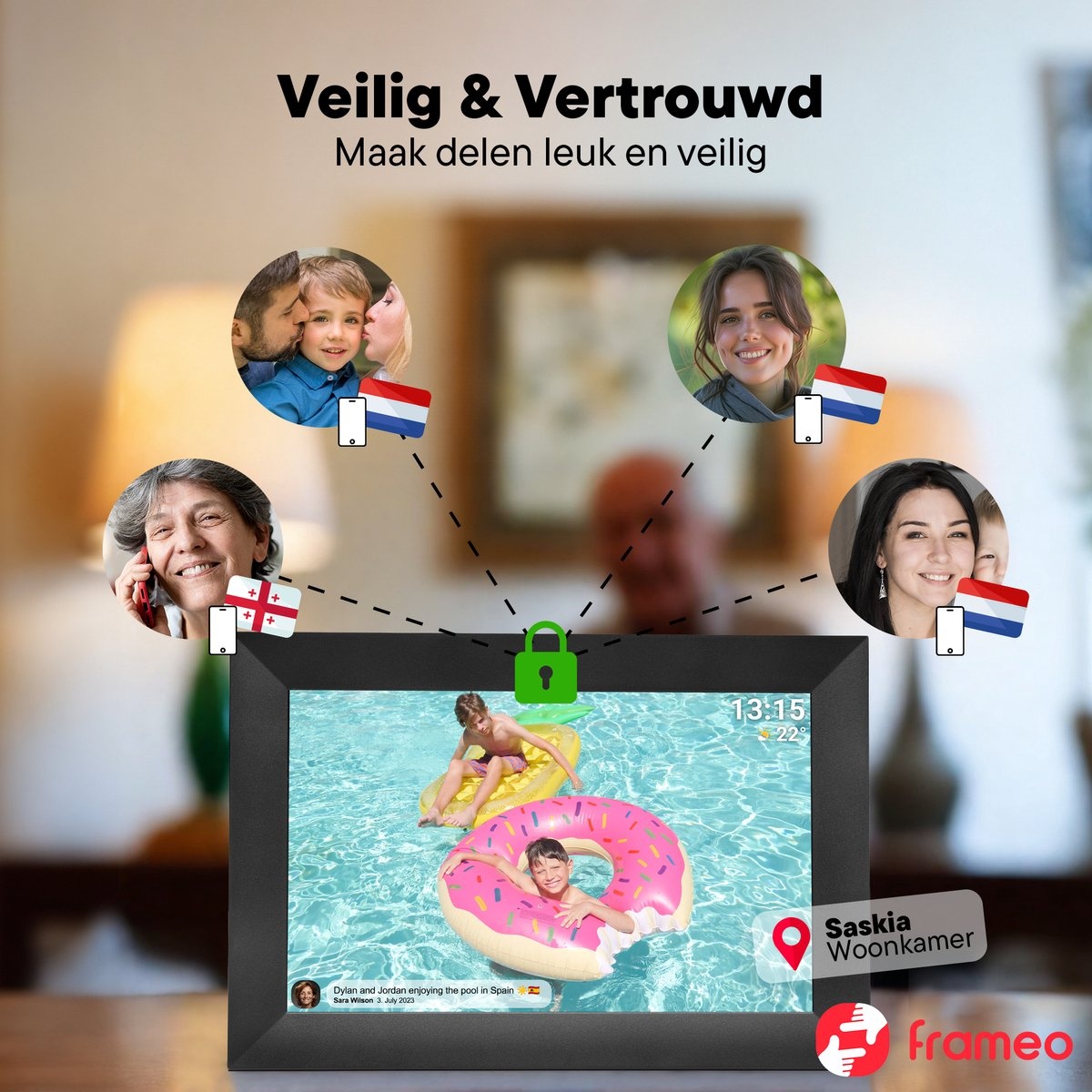 Denver PFF-1024 - Digitale fotolijst