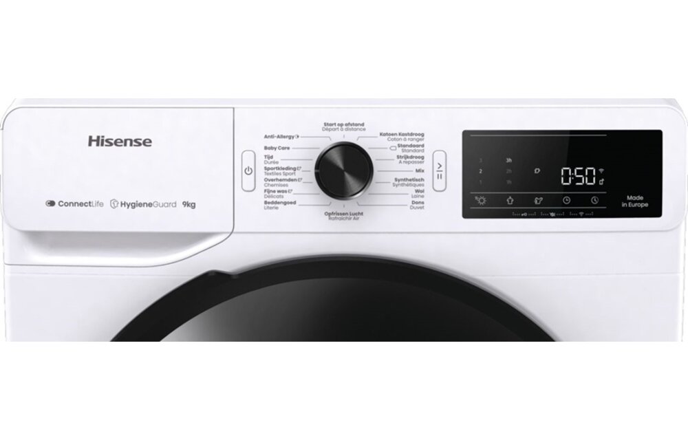 Hisense DH3V903UW/BLX - Warmtepompdroger