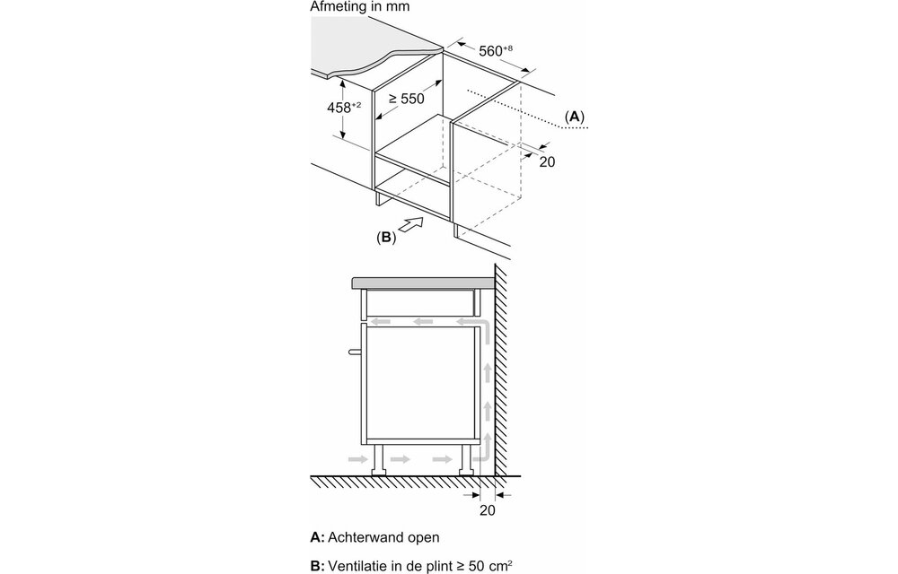 Bosch CMA583MB0B - Inbouw magnetron