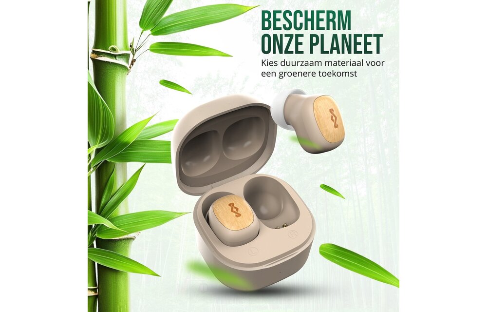 House of Marley Smile Jamaica Mini True Wireless Cream - Draadloze oordopjes