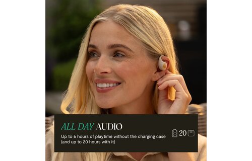 House of Marley Liberate Open-Ear True Wireless Cream - Draadloze oordopjes