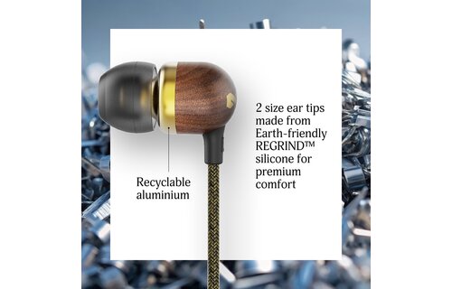 House of Marley Smile Jamaica USB-C Brass - Draadloze oordopjes