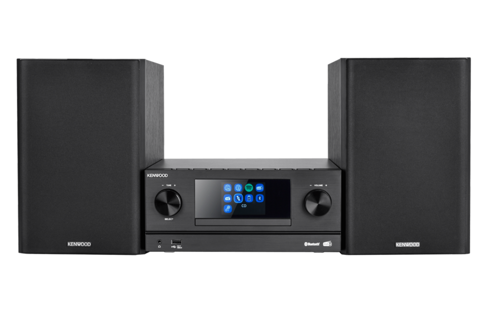 Kenwood M-9000S Zwart - Stereo set