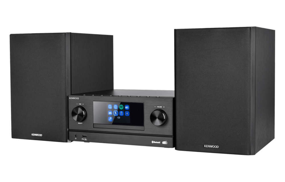 Kenwood M-9000S Zwart - Stereo set