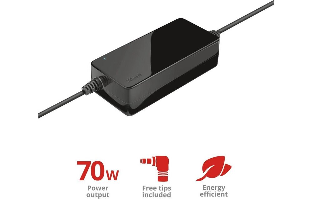 Trust Primo Universele 70W-laptopoplader