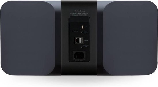 Bluesound Pulse 2i black multiroomspeaker - Draadloze speaker
