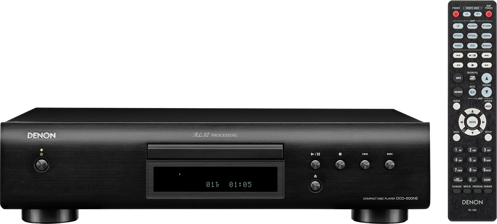 Denon DCD-600NE Zwart - CD speler