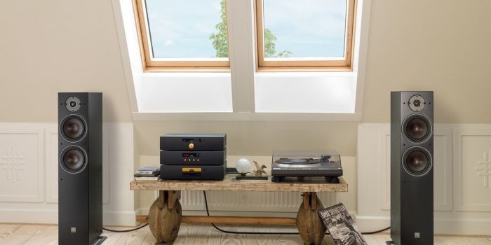 Dali OBERON 7 Black Ash - Zuilspeaker