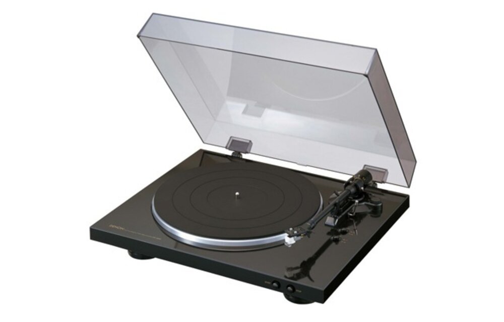 Denon DP-300F Zwart - Platenspeler