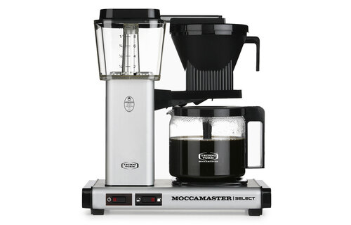 Moccamaster KBG Select (Matt Silver) - Koffiezetapparaat