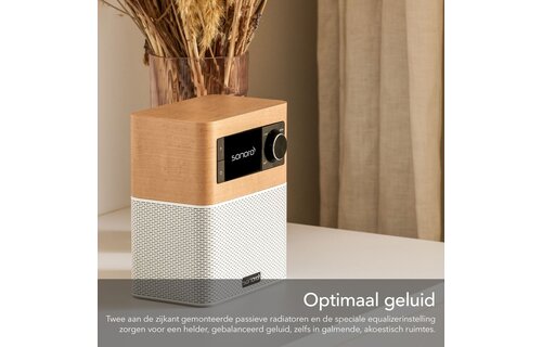 Sonoro STREAM X Esdoorn/Wit - Radio