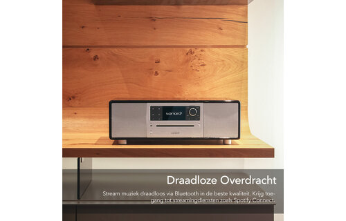 Sonoro PRESTIGE X Hoogglans zwart - Radio