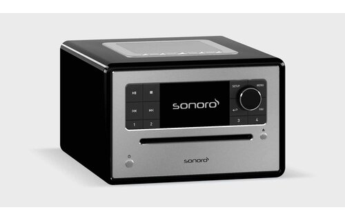 Sonoro ELITE X Hoogglans zwart - Radio