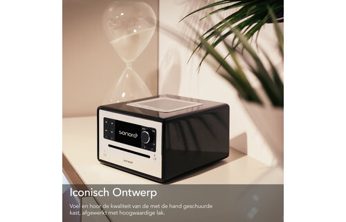 Sonoro ELITE X Hoogglans zwart - Radio