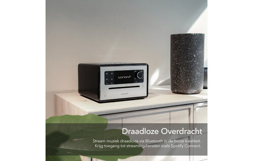 Sonoro ELITE X Hoogglans zwart - Radio