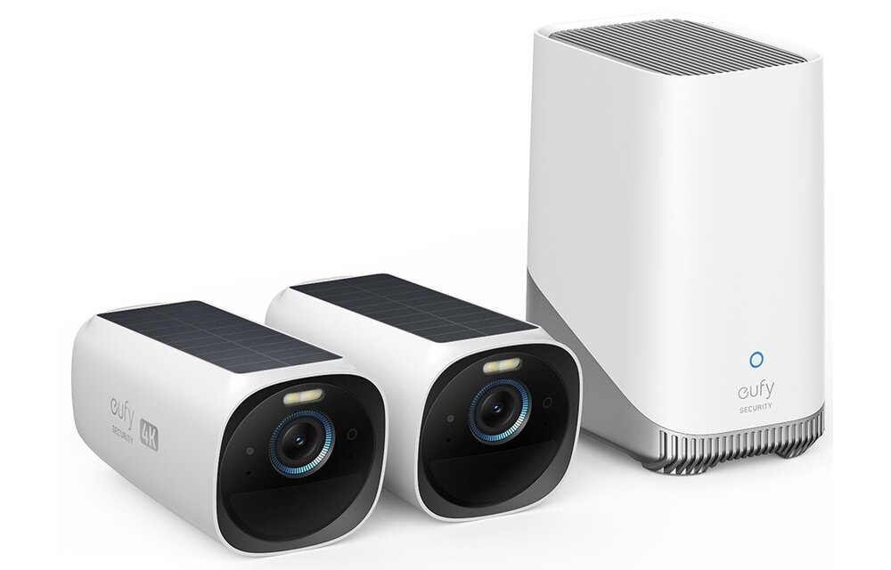 Eufy eufyCam 3 S330 2-Cam Kit (2 camera's + HomeBase 3) - Beveiligingscamera